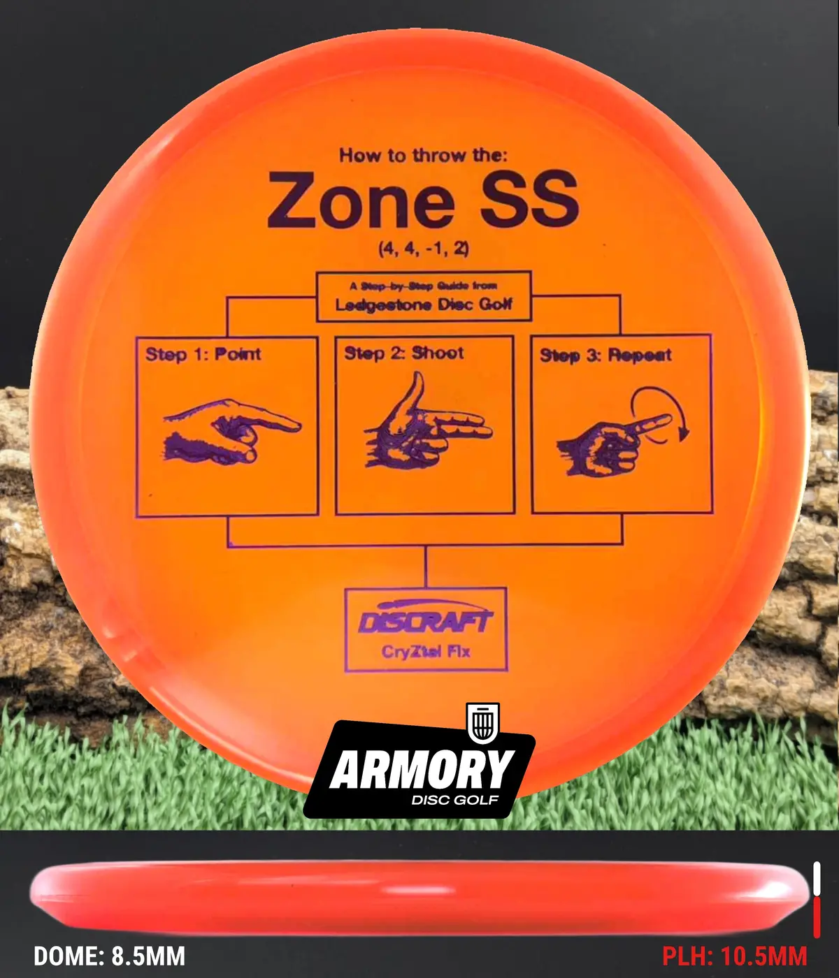 Discraft Crystal Flx Zone Ss - 2026 Ledgestone Edition 8