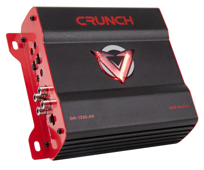 Crunch V-Drive Dr-1325.4D 4-Channel Amp 1