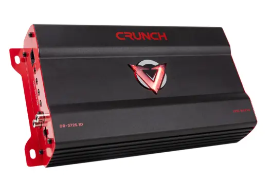 Crunch V-Drive Dr-3725.1D 1-Channel Amp 3725W Max 1