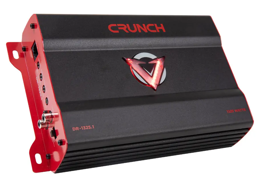 Crunch V-Drive Dr1325.1 1-Channel Amp 1325W Max 1
