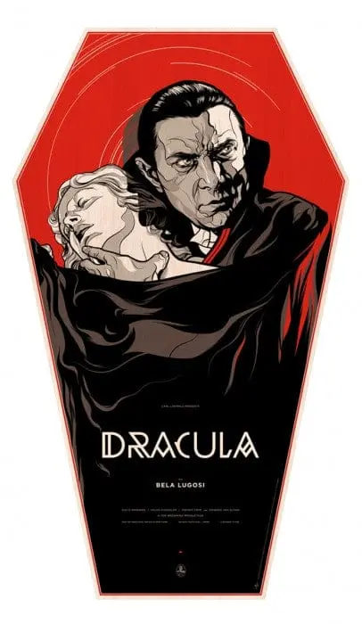 Dracula – Wood Coffin Variant 1