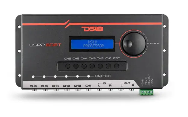 Ds18 Dsp2.6Dbt 2 Channel In To 6 Channel Out Dsp With Bluetooth 1