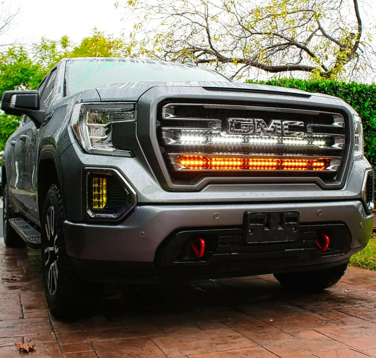 2019+ Gmc Sierra 1500 Dual 40S Light Bars - Slim 1