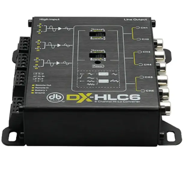 Dblink Dx-Hlc6 6 Channel High Low Converter With Summing 1