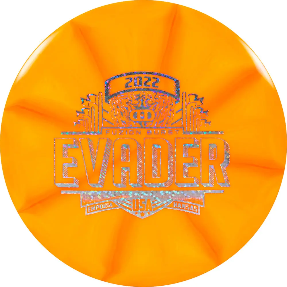 Dynamic Discs Fuzion Burst Evader 2022 Pro Worlds Fundraiser 1
