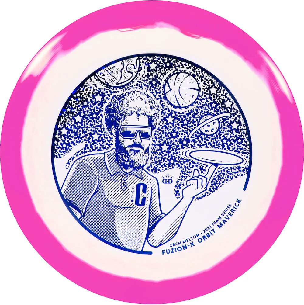 Dynamic Discs Fuzion-X Orbit Maverick Zach Melton Team Series 2023 1