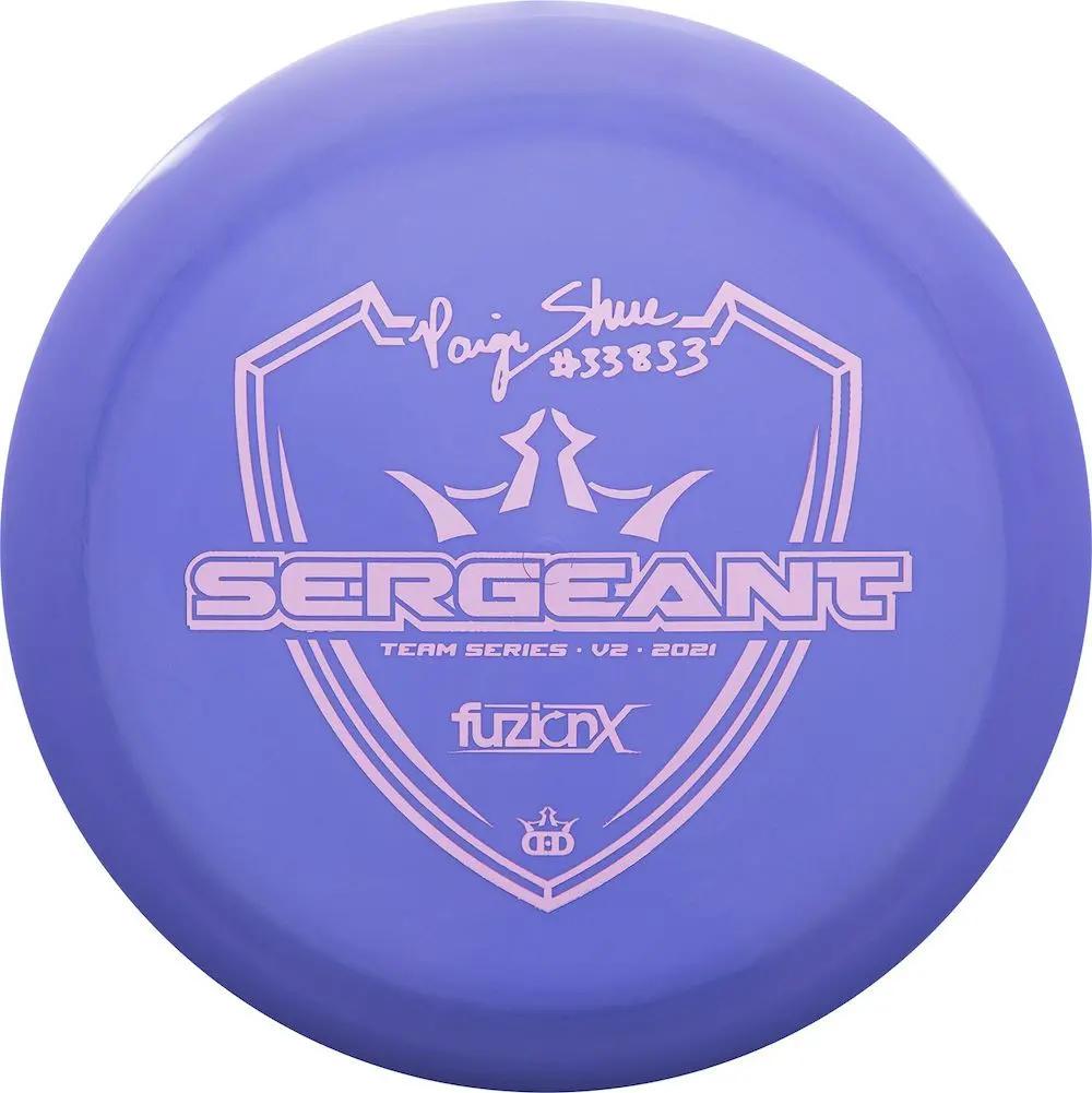 Dynamic Discs Fuzion-X Sergeant 2021 Paige Shue Tour Series 1