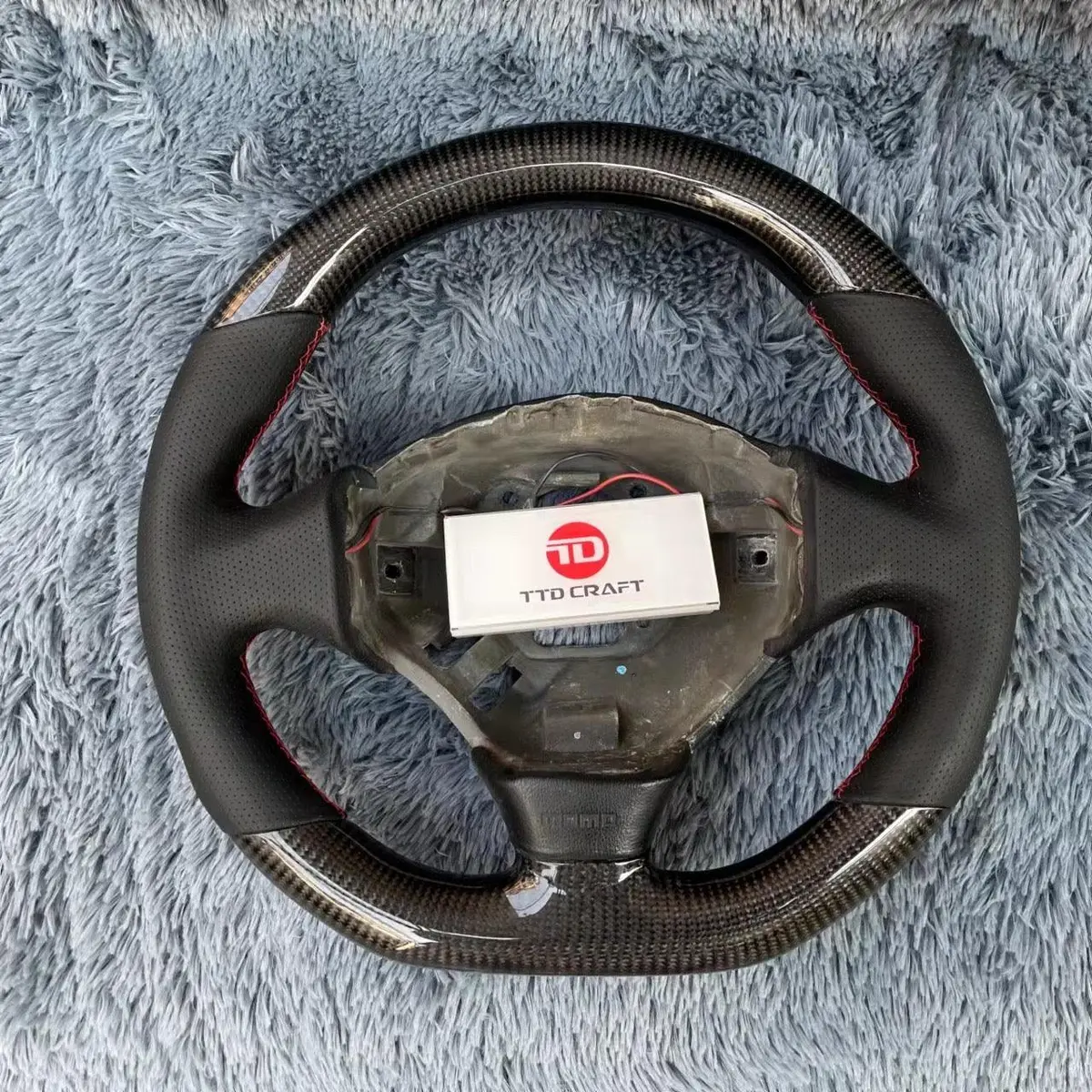 Custom Carbon Fiber Steering Wheel For Honda Ek9 Civic | Ttd Craft 1