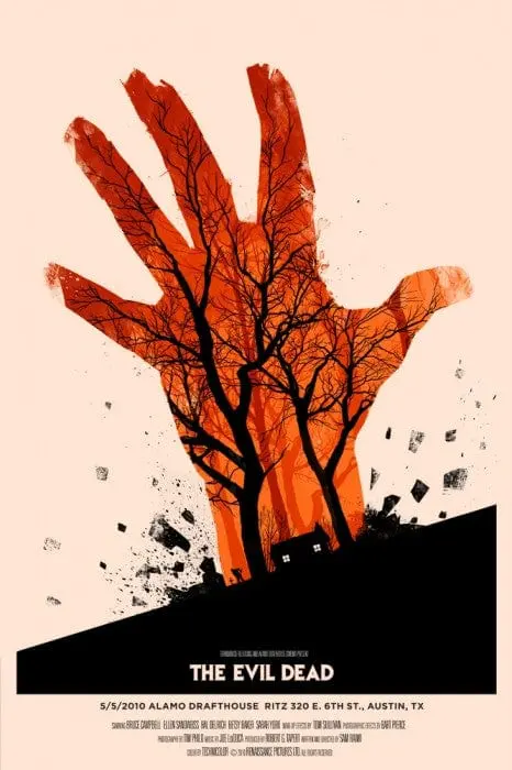 The Evil Dead – Olly Moss 1