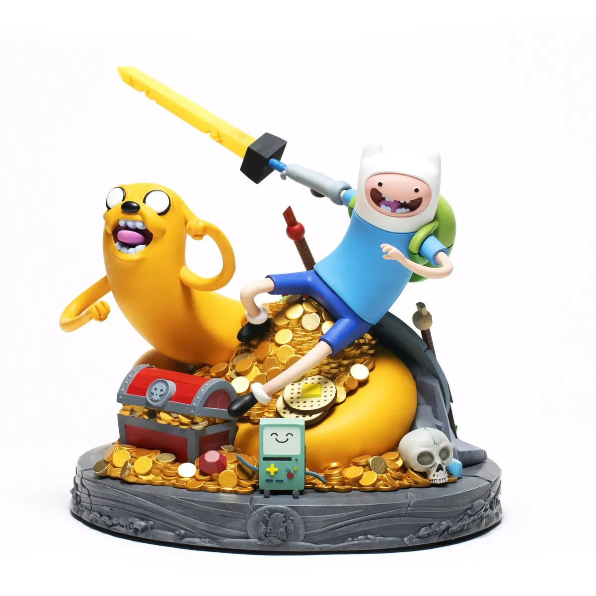 Adventure Time Statue - Jake And Finn - Exclusive Version 1