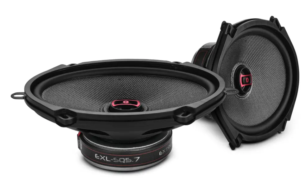 Ds18 Exl-Sq5.7 5X7" / 6X8" 2-Way 3 Ohm Coaxial Speakers 1