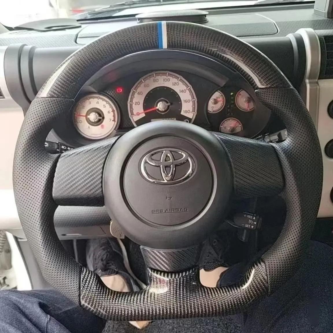 Toyota Fj Cruiser 2006–2017 Carbon Fiber Steering Wheel Upgrade |Ttd Craft 1