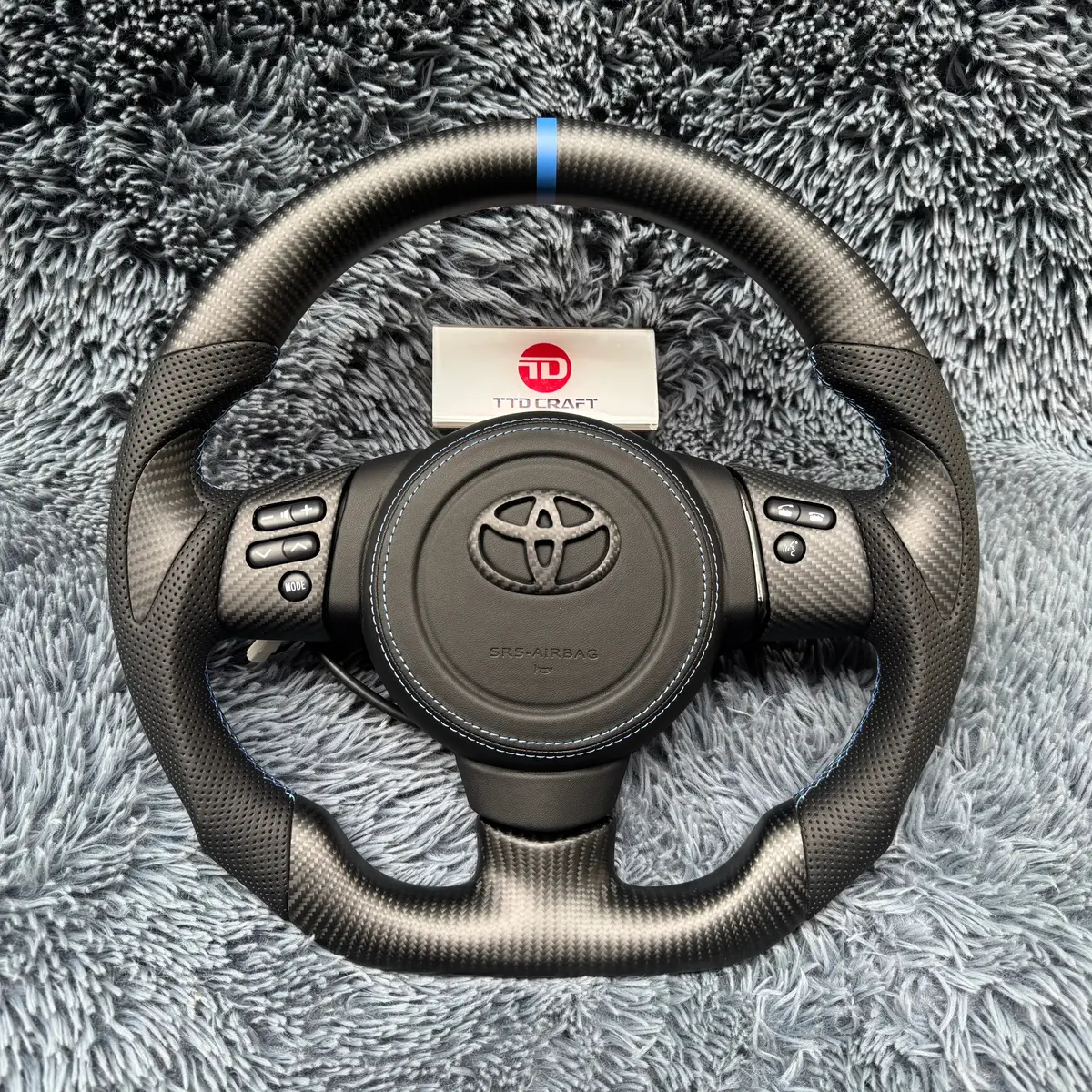 Toyota Fj Cruiser 2007-2017 Upgrade Carbon Fiber Steering Wheel |Ttd Craft 1