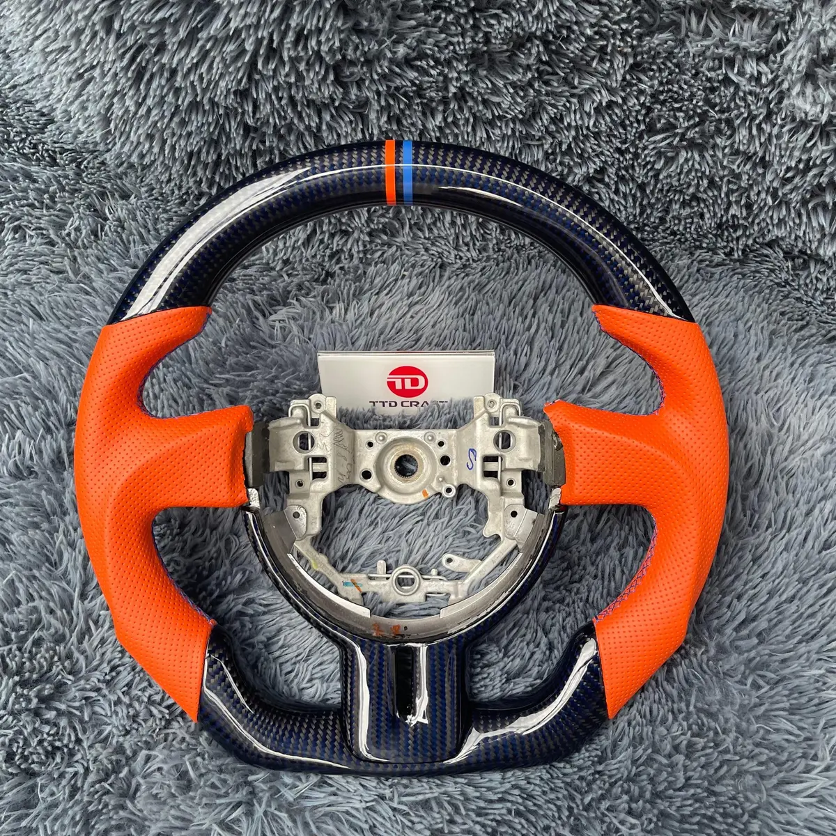 Flat Bottom Carbon Fiber Steering Wheel Brz Frs Gt86|Ttd Craft 1