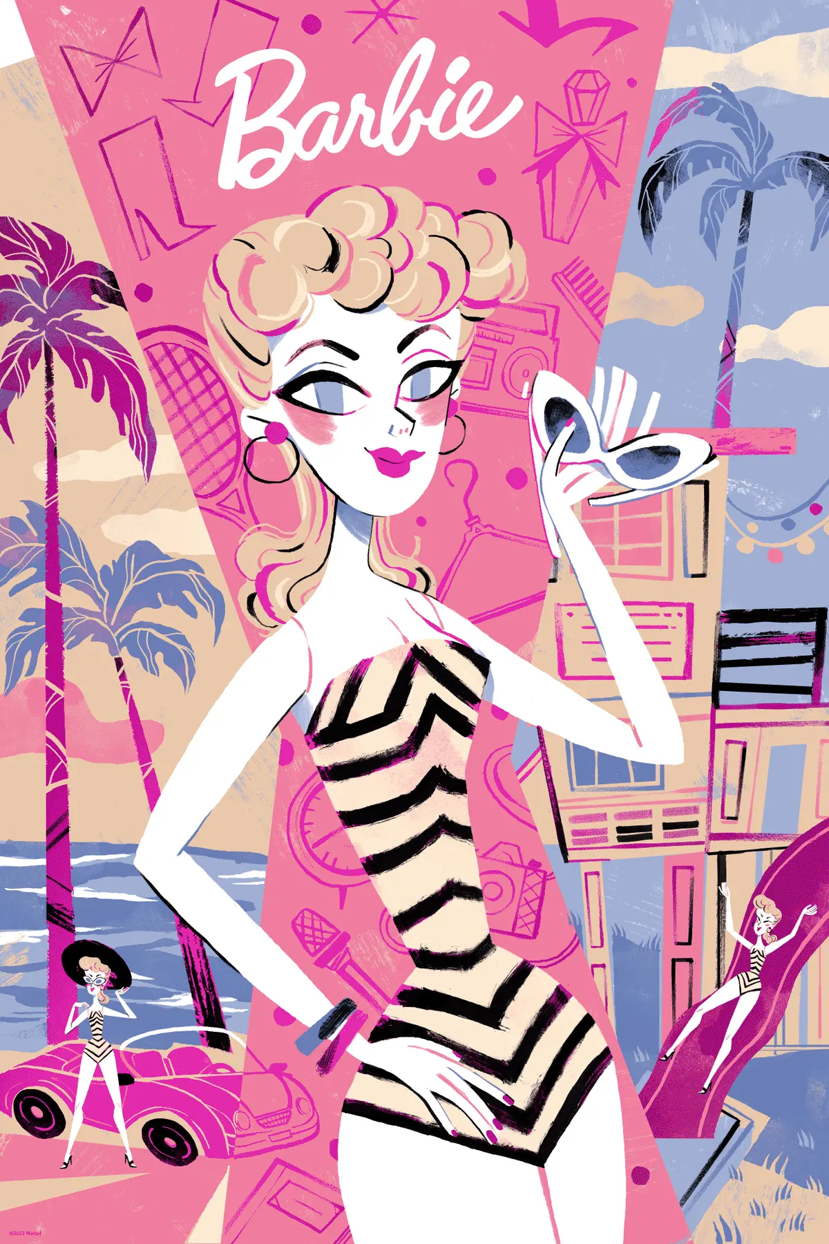 Barbie Foil Variant Poster 1