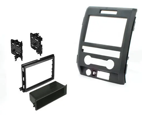 Fmk526 Single Iso Or Double-Din Dash Kit Select Ford F-150 '09-'14 1