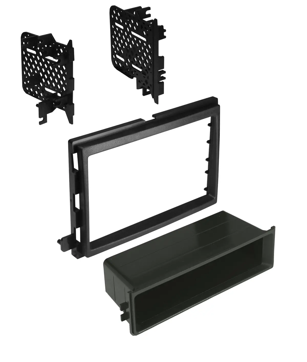 Fmk540 Double-Din Dash Kit Single Iso Pocket Select Ford/Lincoln/Mercury 04-09 1