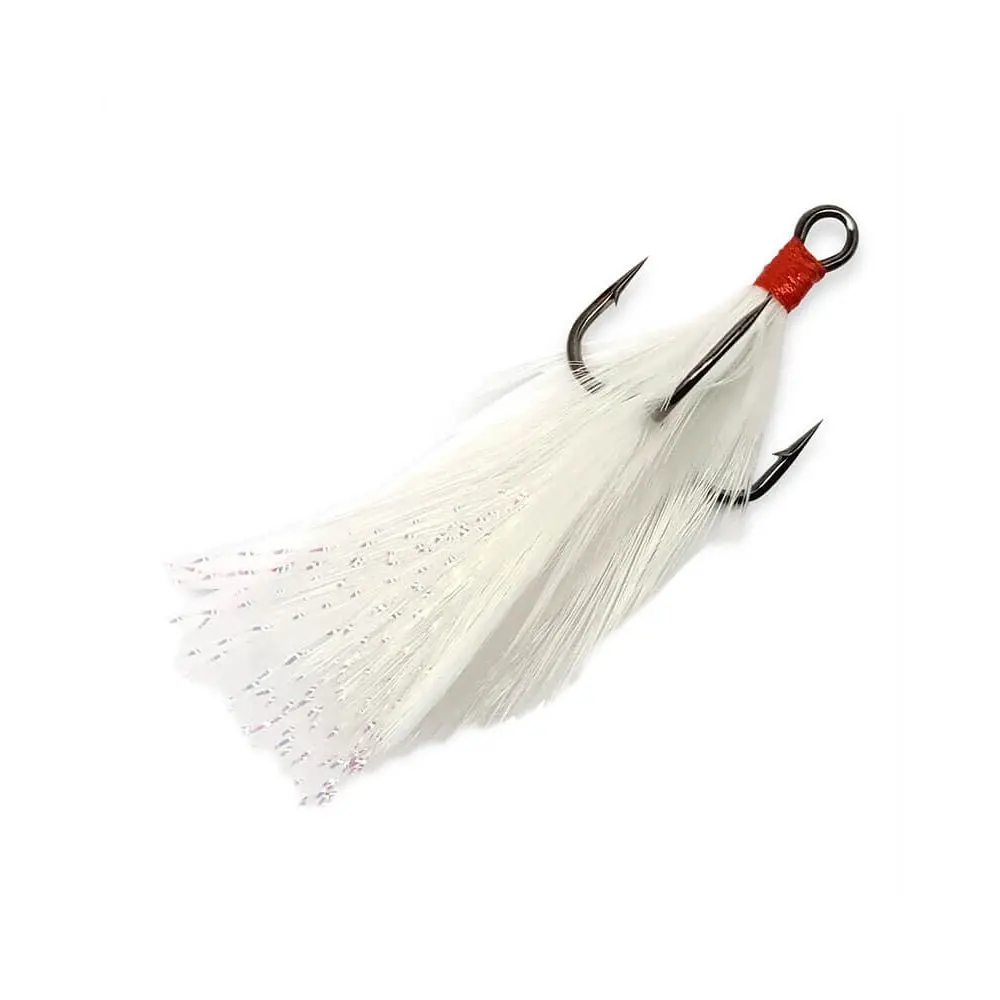 Gamakatsu Feathered Treble Trailer Hooks 2