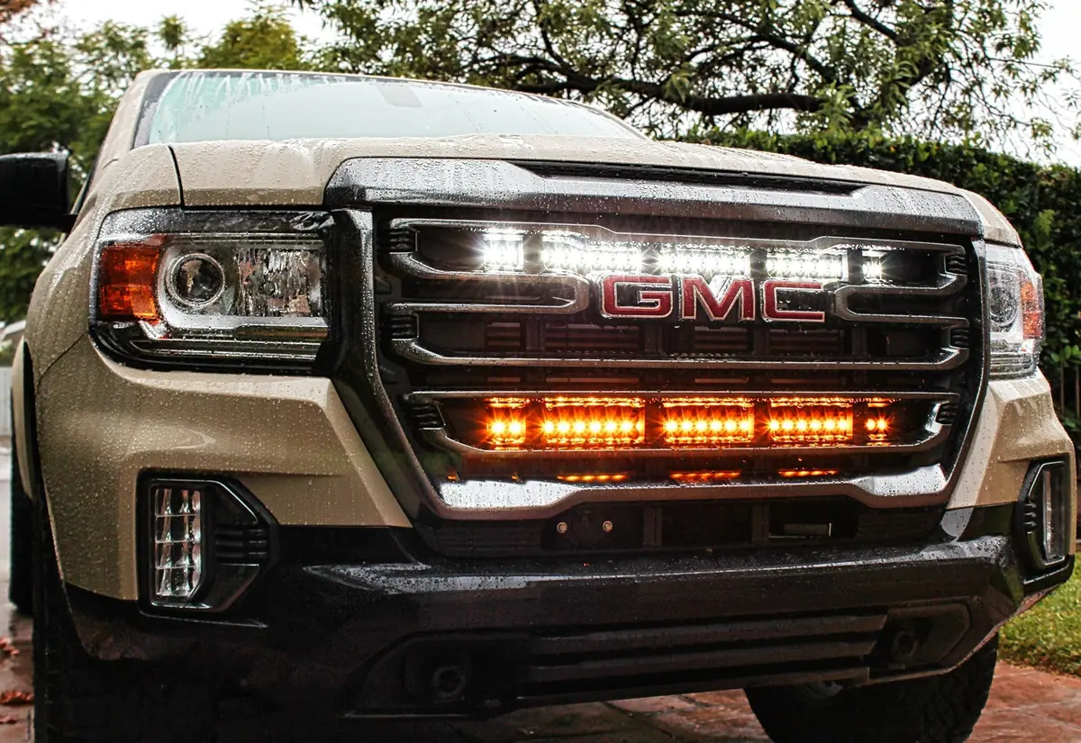 2021-22 Gmc Canyon Dual 30S Light Bars 1