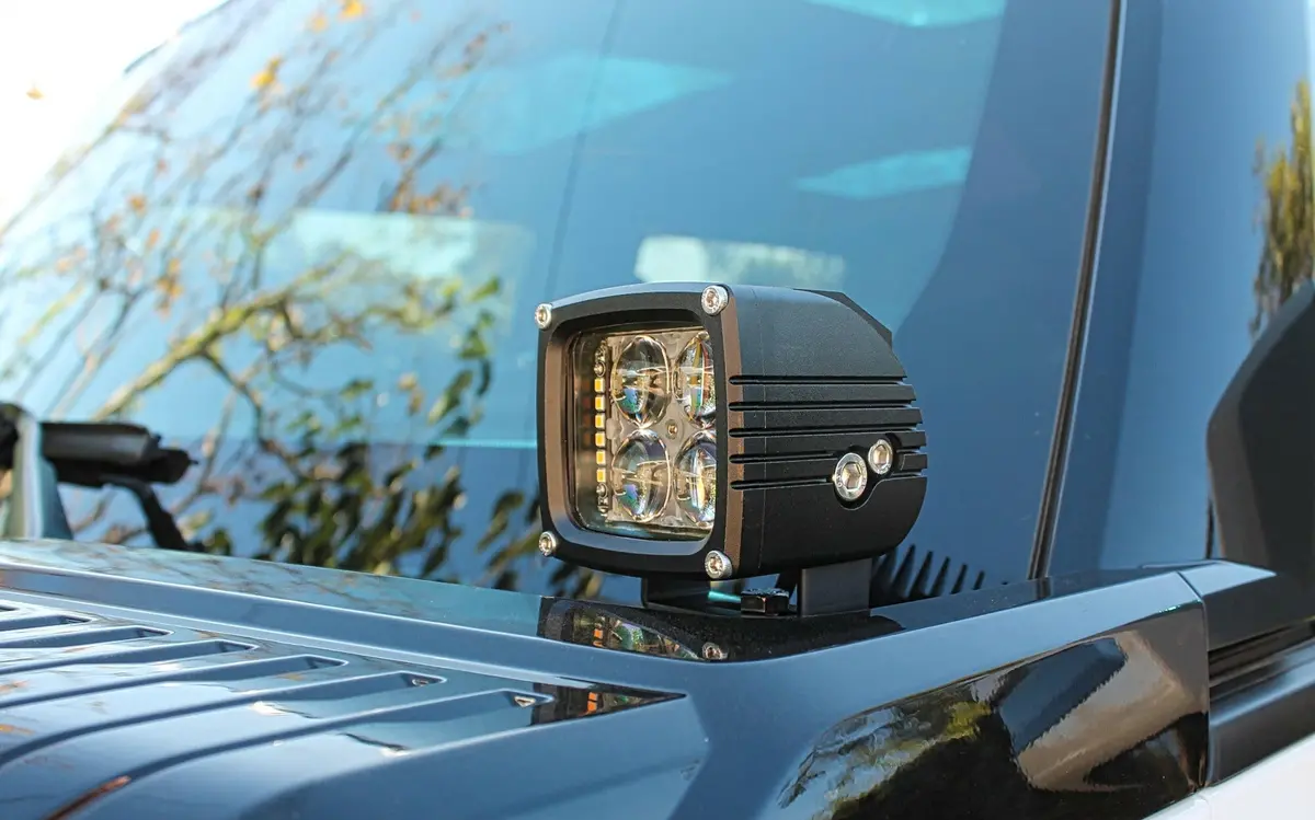 2022+ Gmc Hummer Ev Hood Mount Ditch Lights 1
