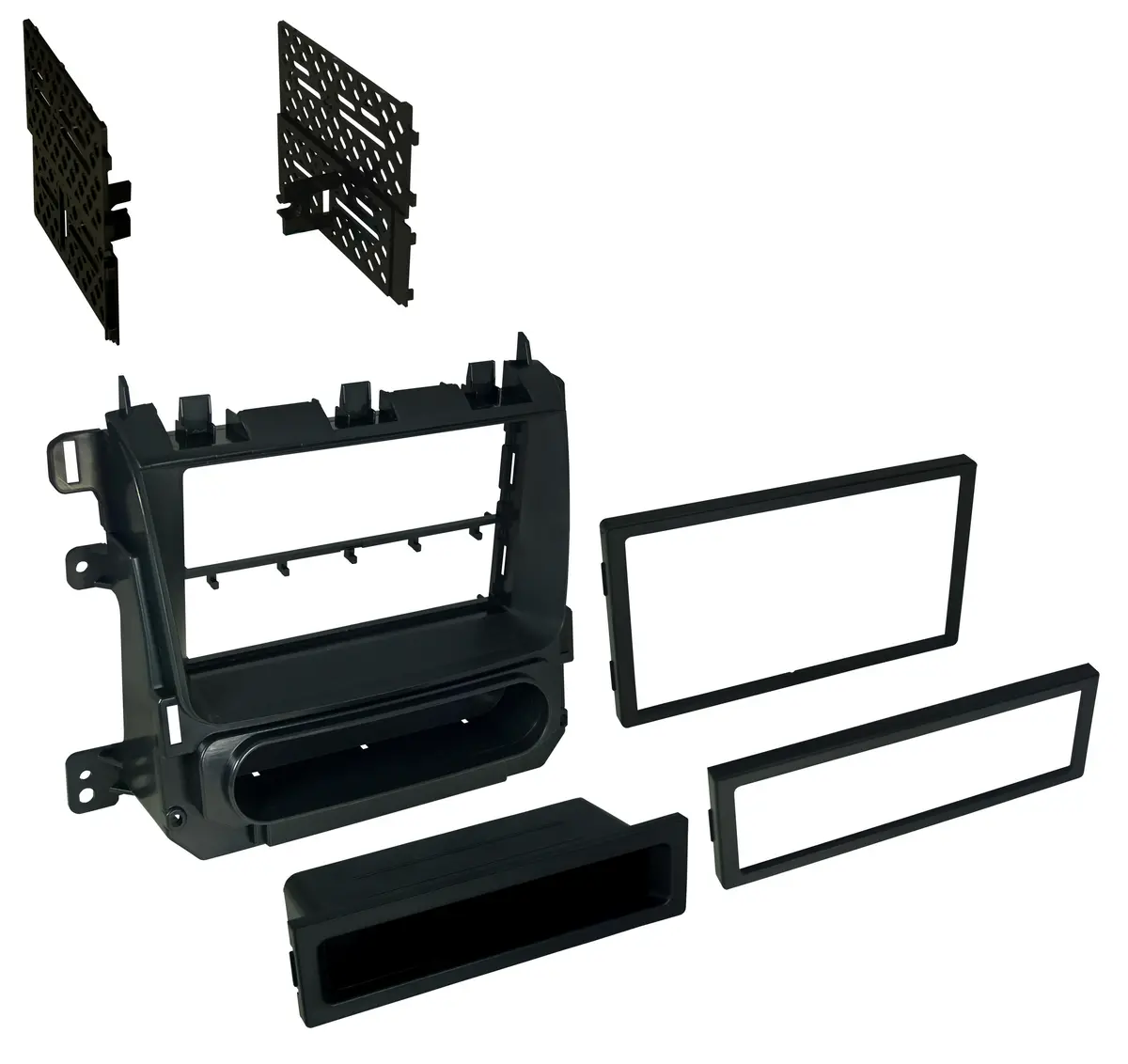 Gmk327 Single-Din Or Double-Din Dash Kit Select Gmc/Chevy '15-'16 1