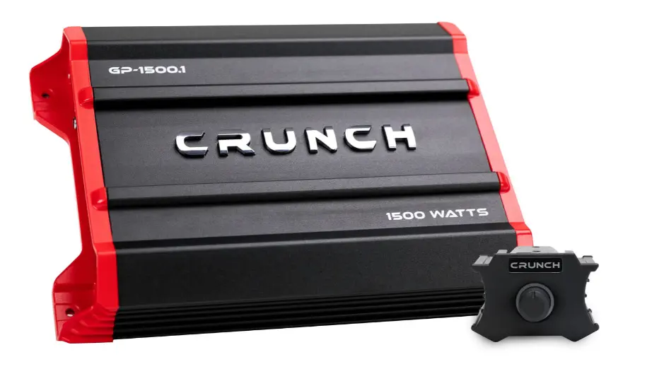 Crunch Ground Pounder Gp-1500.1 1-Channel Amp 1