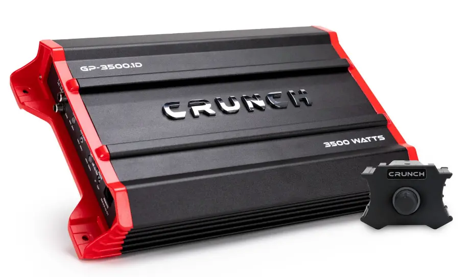 Crunch Ground Pounder Gp-3500.1D 1-Channel Amp 1