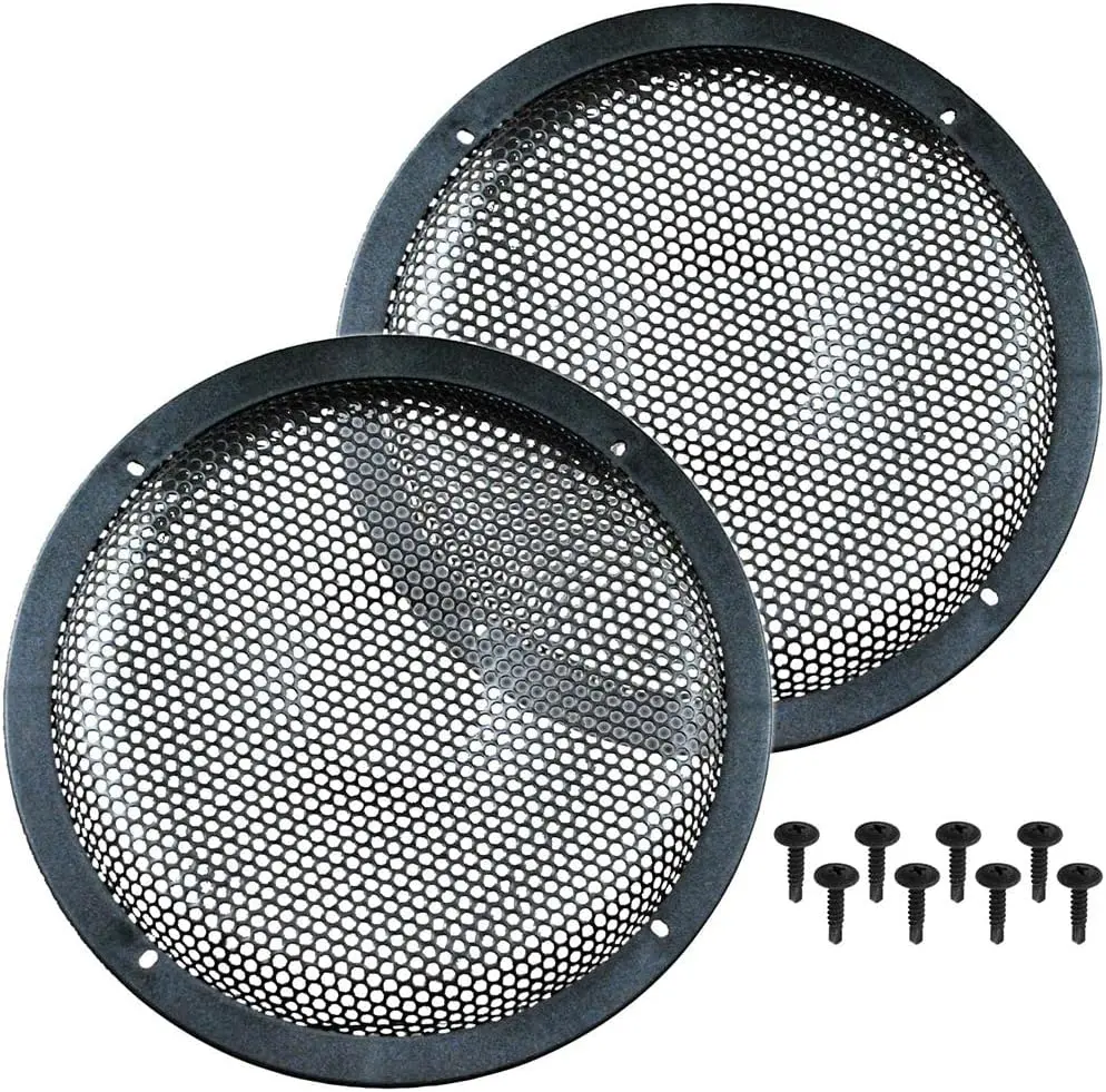 Qpower Grill12deluxe 12" Subwoofer Grill Pair 1