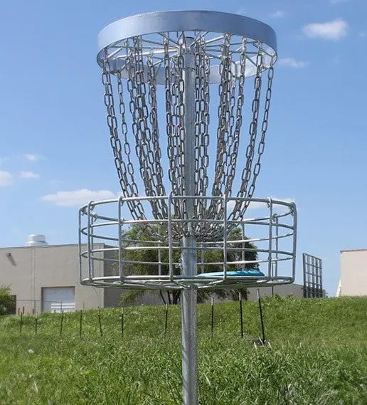 Growthesport Premium Portable Disc Golf Basket 1