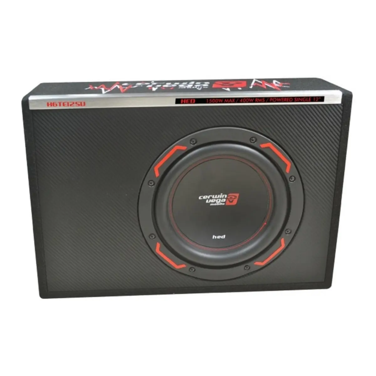 Cerwin Vega H6te12sv 12" Subwoofer And Amplifier Loaded Box 1