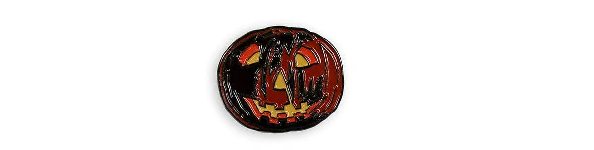 Halloween (Jack O'lantern) Enamel Pin 1