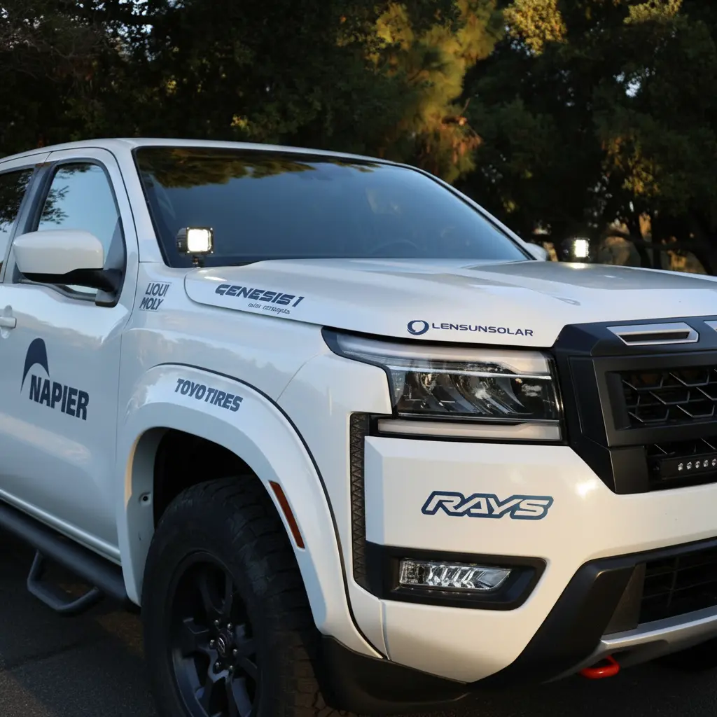 2025+ Nissan Frontier Ditch Lights 1