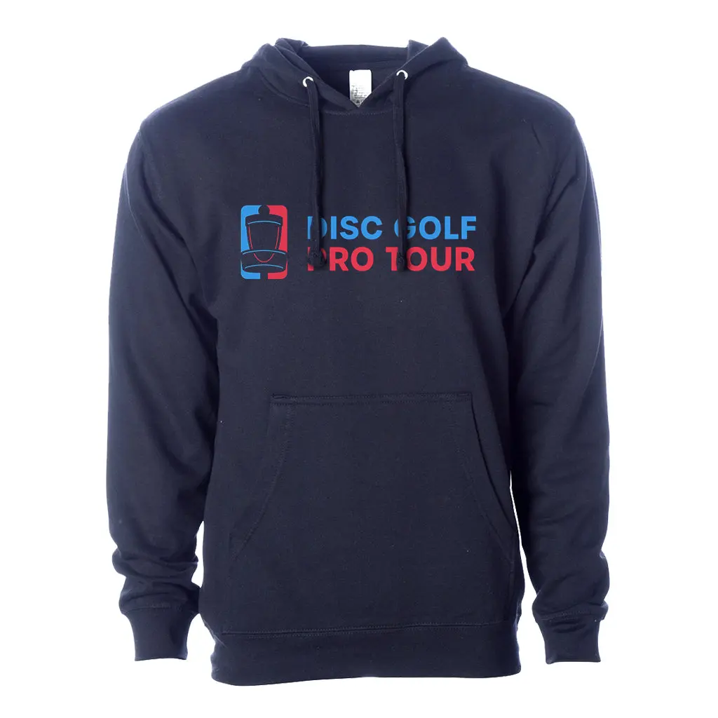 Dgpt Bar Stamp - Midweight Hoodie - Navy 1