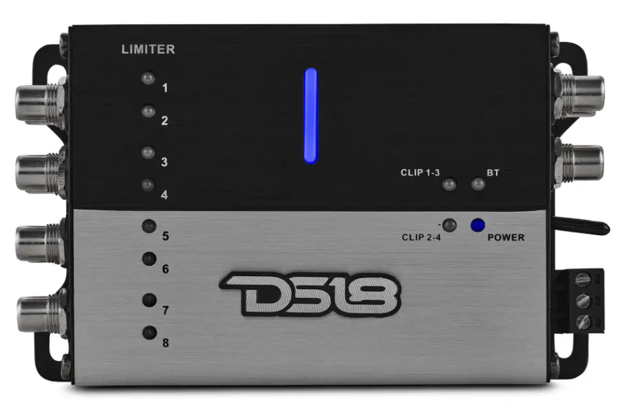 Ds18 I48dsp 4 Channel In To 8 Channel Out Dsp With Bluetooth And App Control 1