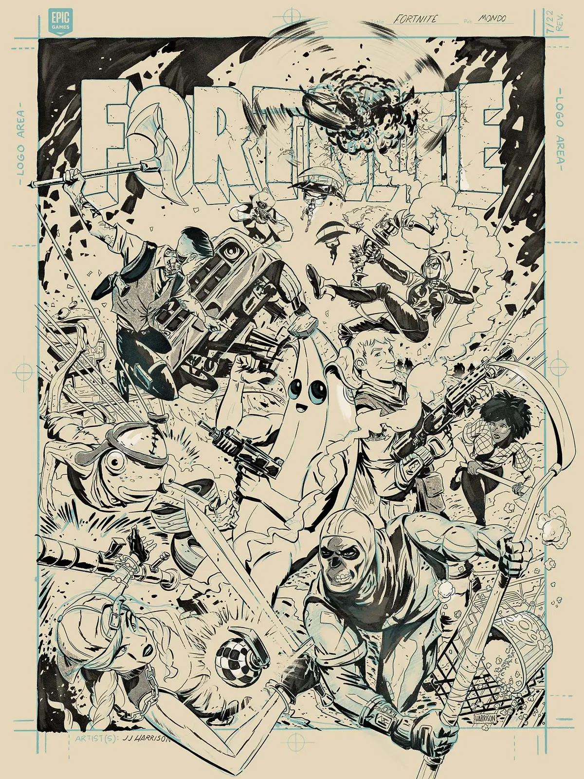 Fortnite Variant Poster 1
