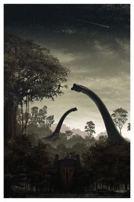 Jurassic Park Art Print 1
