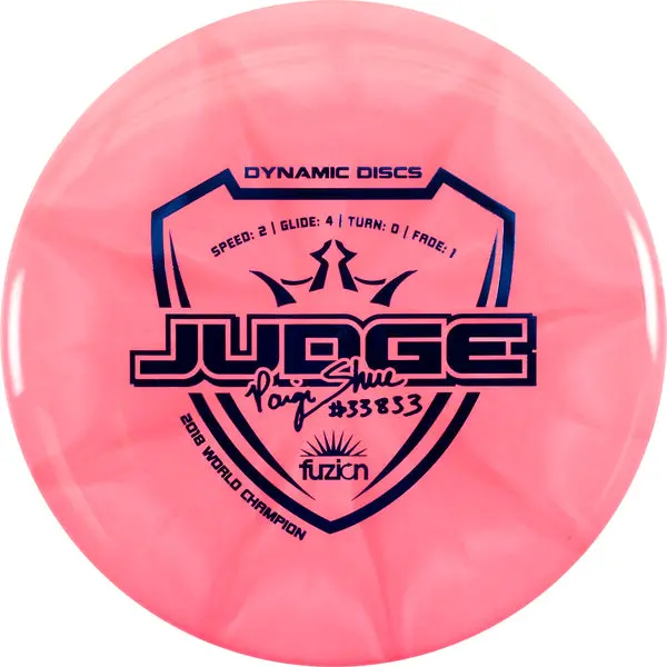 Dynamic Discs Fuzion Burst Judge Paige Shue Tour Series 1