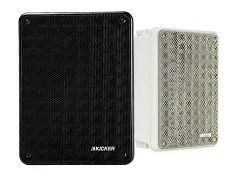 Kicker Kb6 Full-Range Speakers Outdoor/Indoor Speakers - Black Or Gray 1