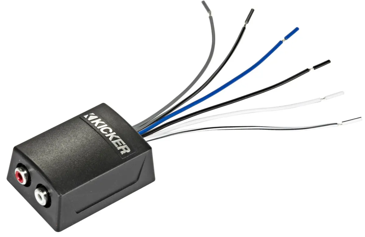 Kicker Kisloc2 Line Output Converter W/ Remote Turn-On Wire 1