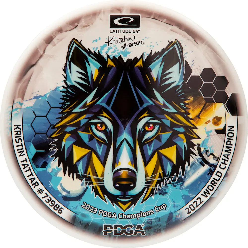 Latitude 64 Gold Claymore Kristin Tattar Champions Cup Commemorative Dyemax 1