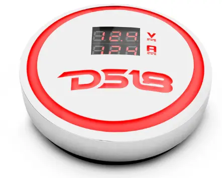 Ds18 Lbc6vam Volt/Current Meter With Rgb Lighting Ds18 Logo 1
