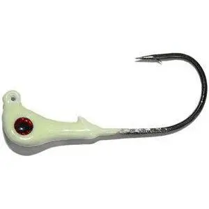 Lead Masters Banana Glow Jig Heads W/Eyes 1