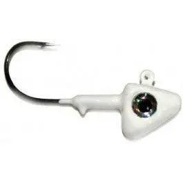 Lead Masters Swimbait Heads - White Mustad Hook 2-Pack 1