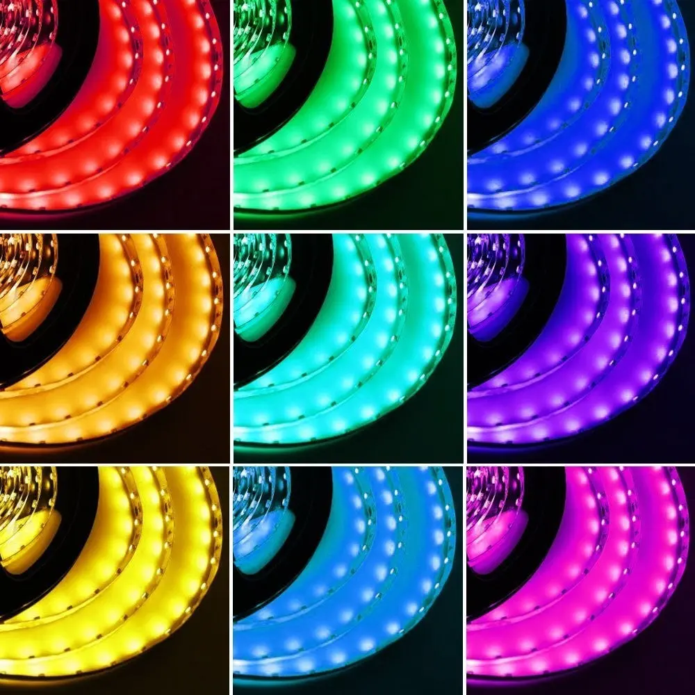 Racesport Competition Lighting 16Ft Led Strip - Rgb Multi Colors W/ Remote 1