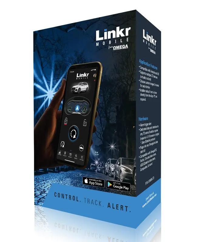 Omega Linkr-Lt3 Smartphone Control & Vehicle Tracking System 1