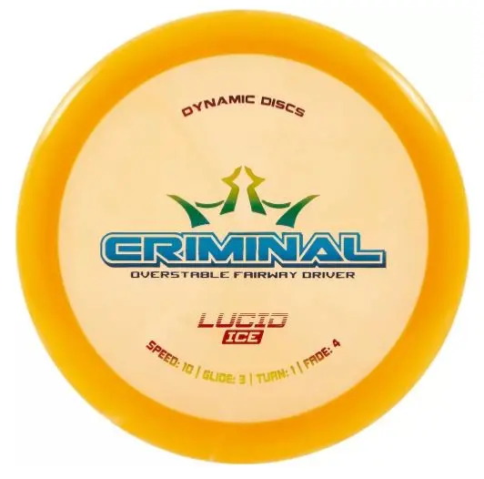 Dynamic Discs Lucid Ice Criminal 1