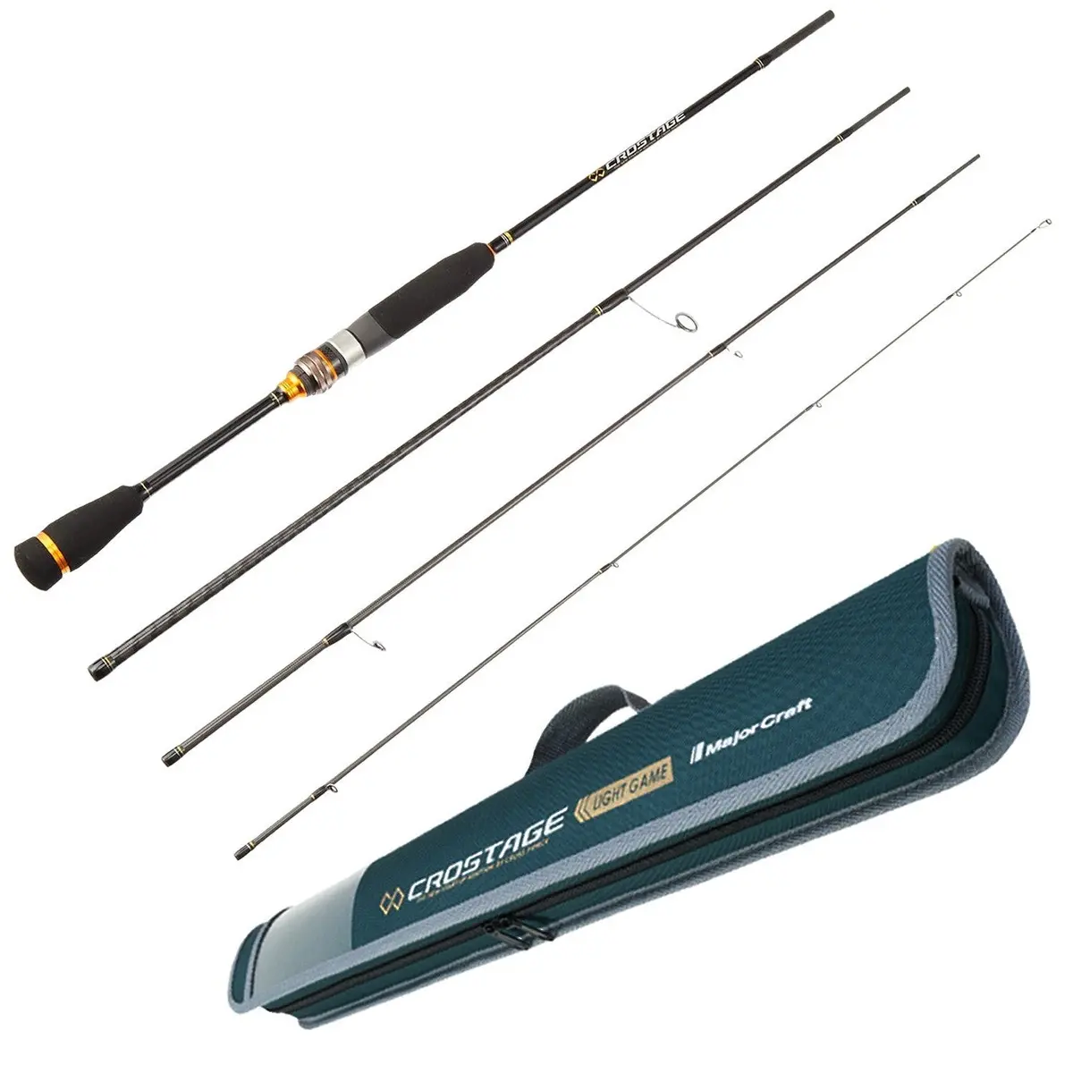 Major Craft Crostage 4 Piece Travel Rods 1