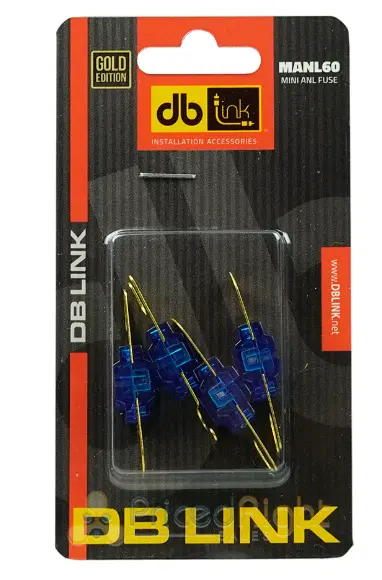 Dblink Manl60 Mini Anl Fuses 60A - Pack Of 4 1