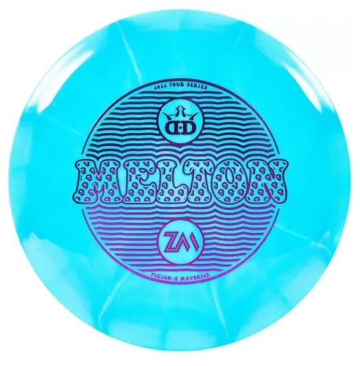Dynamic Discs Fuzion-X Burst Maverick Zach Melton Team Series 1