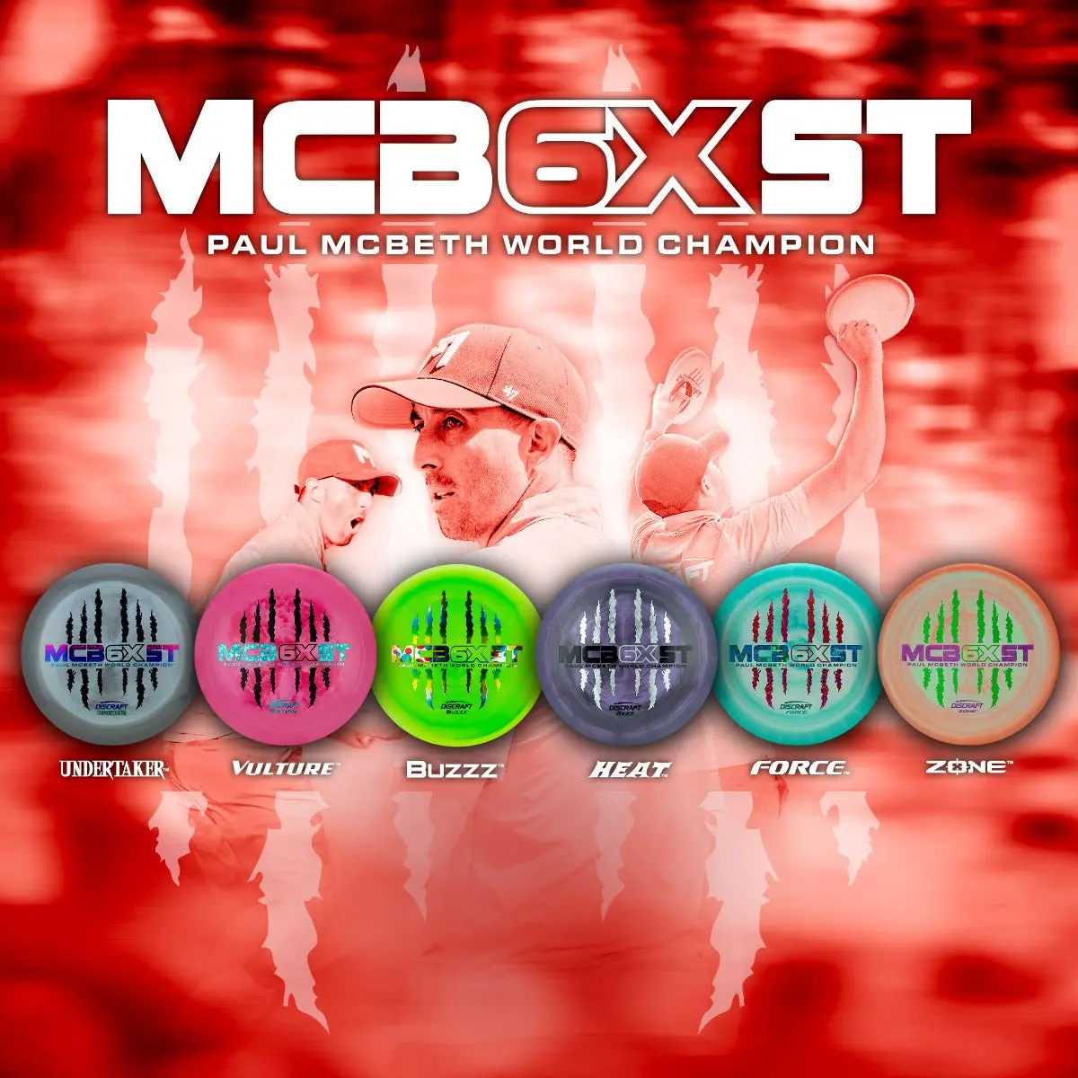 Paul Mcbeth 6X Commemorative Bundles 1
